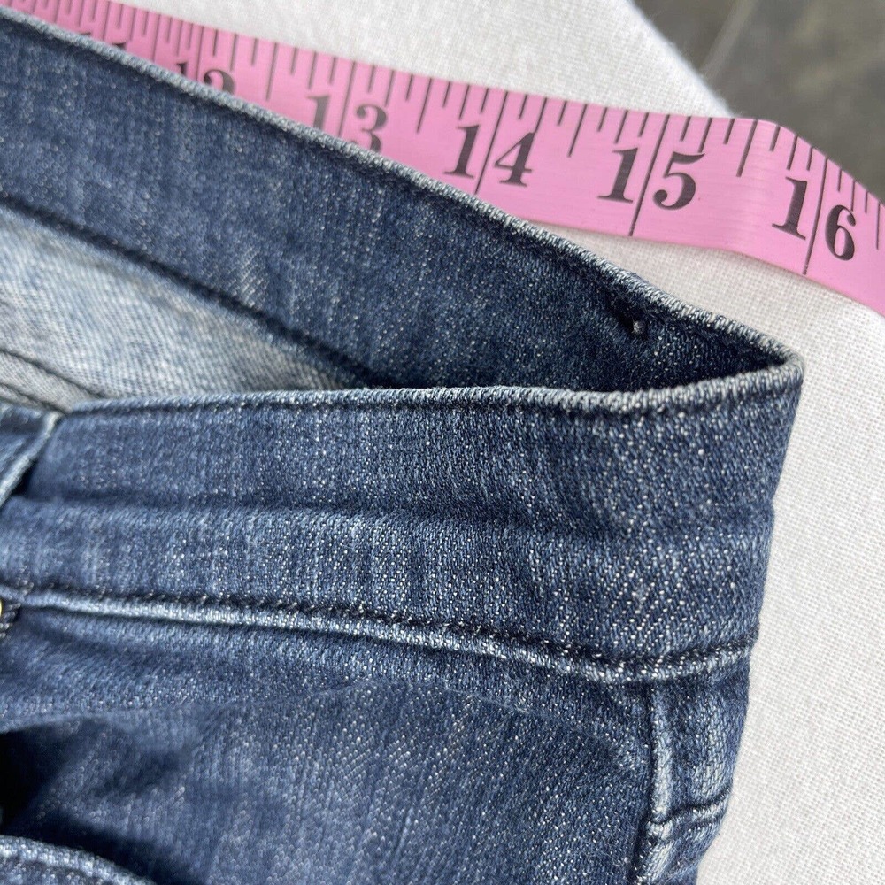 ROCK & REPUBLIC Dark Wash Boot Cut Jeans Women’s Sz 29 Inseam 32” Cut #001481 - Picture 10 of 12